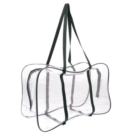 Bag in a hospital, with a cosmetic bag, the color is dark green-2