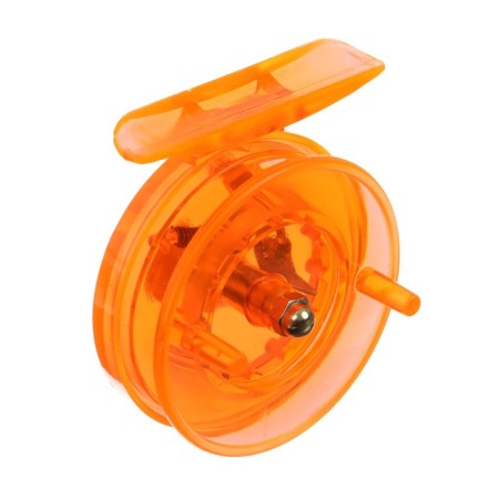 Inertial coil, plastic, diameter 5.5 cm, orange color, 806s-6