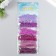 Round beads 6/0 "purple haze" 6 colors x 10 g 20x8 cm