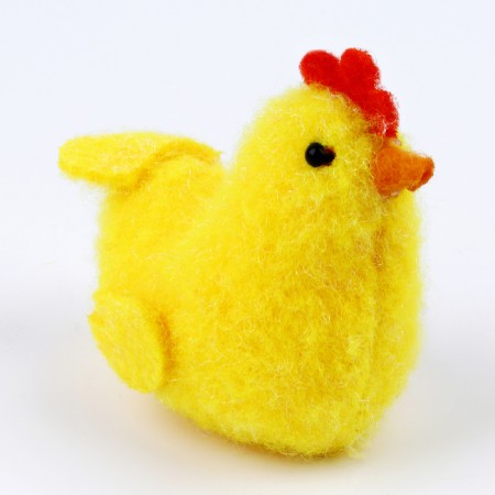 Soft toy "Kurochka" on the suspension, 6 cm, color mix-1