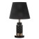Board lamp "Maruna" E27 40W Black 25x25x42 cm Risalux