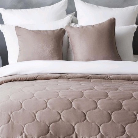 Set "Trust": a cover 230 x 250 cm, pillowcases 45 x 45 cm - 2 pcs, cappuccino-2