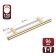 PELLILING HANEL, D = 12 mm, m/o 96 mm, gold color