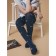 Pantyhose baby cotton Conte kids tip-top, height 104-110 cm, dark blue color
