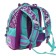 Frame backpack 35 x 28 x 15 cm, Across, filling: bag, pencil case, keychain, purple