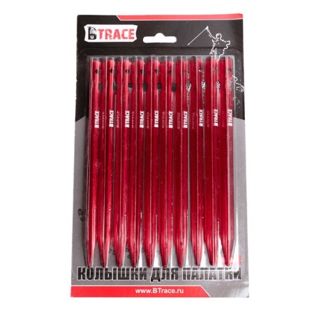 Pegs 3 faces, 18 cm, set of 10 pcs.-1