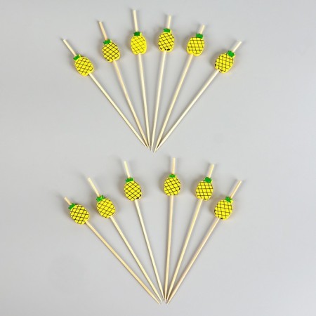 Skewers "pineapple", in a set of 12 pieces
