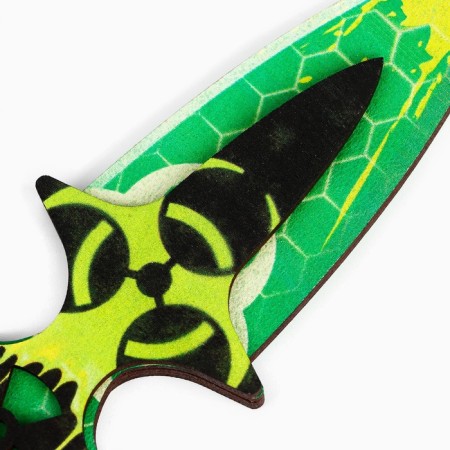A set of weapons "green" knife brake, knife-stamp, a tech knife, a knife with a hook-4