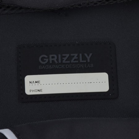 Youth backpack 45 x 32 x 23 cm, Grizzly, ergonomic back, black/green-11