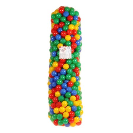 Balls for a dry pool with a pattern, ball diameter 7.5 cm, set 500 pieces, color colorful color-15