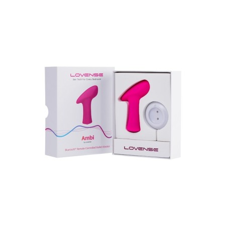 Vibropulus Lovense ambi, silicone, pink, 8.6 cm-12