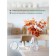 Flower composition "Eucalypt" in a bottle vase, orange / transparent color