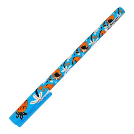 Ballic handle 0.7mm blue oil, Vinson Corps Softtach with a pattern (barcode on a piece) 1053442-1