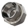 Detacible connection Stout SFT-0034-000001, 1 ", VP," American ", nickelled brass