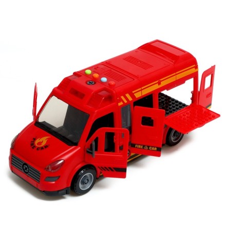 The designer of the screw "Fire van", light, sound, inertia, 50 parts-4