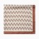 Women's scarf minku 70*70 cm, coffee