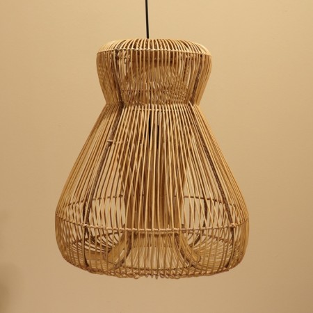 Lamp ceiling from the rattan "Hart" 1x120W, E27, 40x40x50 cm-2