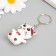 Trick Rubber "Cat in a butterfly" mix 4x3x1.5 cm
