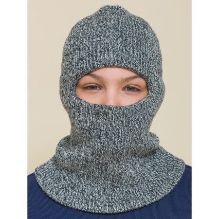 Children's hat, size 53-54, gray color