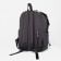 School backpack from textiles, 5 pockets, gray color