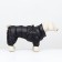 Kombinson for dogs with a slope "Moden", size 10 (DS 25, OG 34, Osh 24 cm), black