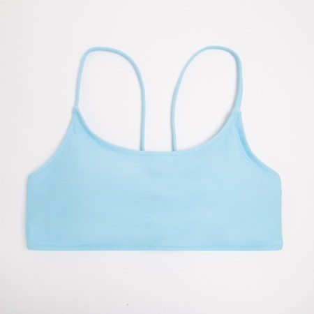 Top bathing female minku, color blue size 50-4