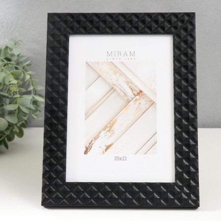 Photo frame Plastic "Mira" 15x21 cm, 642777-6-4