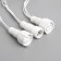 Garland "thread" 10 m, IP44, UMS, white thread, 100 LED, white glow, 220 V