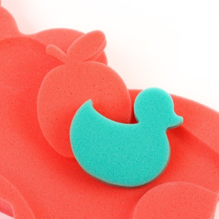 Maxi swimming lining "Bear", red/pink color, 55x30x6cm-7