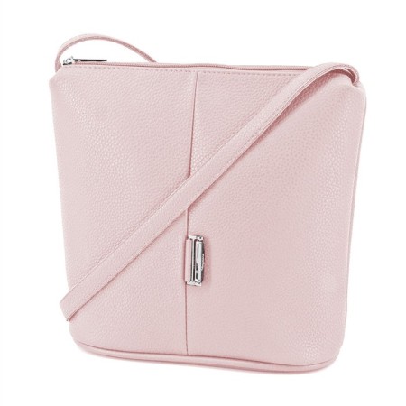 Women's bag (B2796-09140) genuine leather, pink, 1x210x22 cm