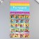 The growing gel color "dinosaurs" (set of 20 packages) 22x42 cm