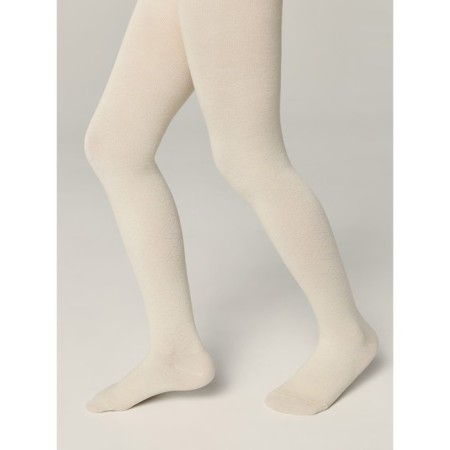 Pantyhose Baby thin cotton conte kids, height 116-122 cm, beige color-2