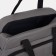 Sports bag with lightning, 2 external pockets, average size, color gray