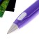 3D handle, PCL set of plastic luminous in the dark, mod. Pn014, purple color