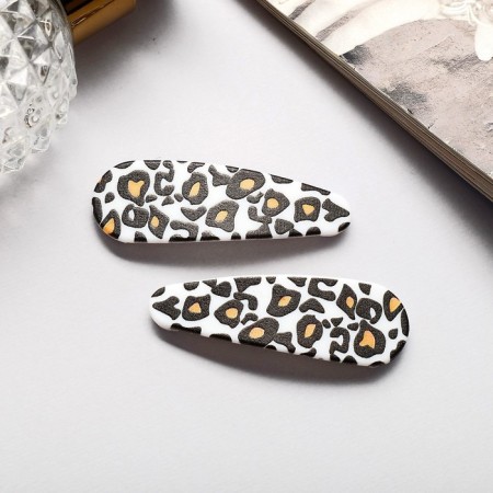 Invisible hair "Paula" (set 2 pcs) Leo, 5 cm-1