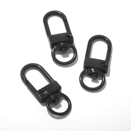 Carbine 3.2 × 1.3 × 0.2 cm (set 3 pcs.), Black color