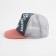 Baseball cap for the boy minku, green color/coral, rr 52 cm