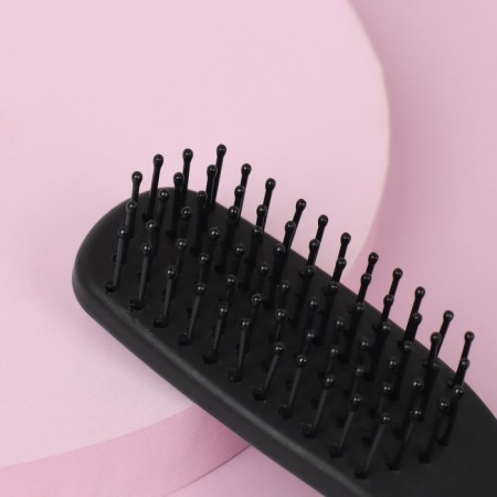 Comb-comb there is massage, 3.5 × 13.2 cm, black color-2