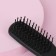 Comb-comb there is massage, 3.5 × 13.2 cm, black color