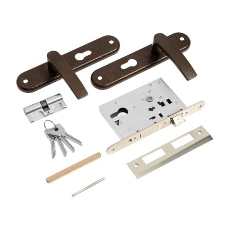 Cut Lockland RD009, with a handle, brown color-2