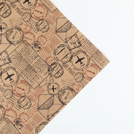Paper Crafts "Postal Stamps", 50 x 70 cm-2