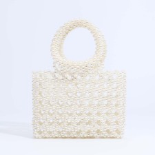 Bag-clate without fastening, white color