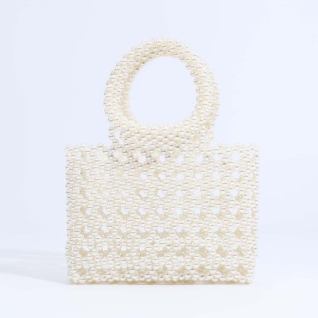 Bag-clate without fastening, white color