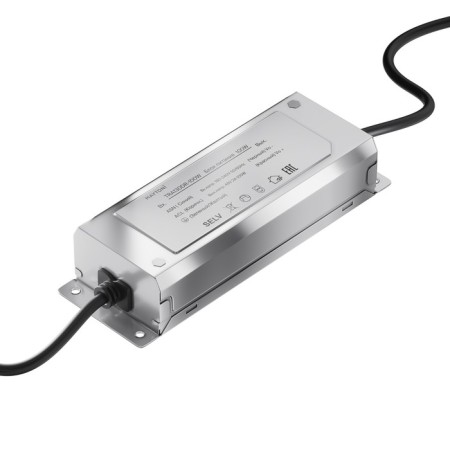Components for the textile suspension system Technical TRA130DR-200W, 200W, 17.7x6.7x3.5 cm, white color