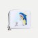 Children's wallet with lightning, white color