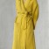 Shifu robe, size l, mustard color