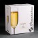 A set of glass glasses for champagne Imperial Plus, 155 ml, 6 pcs
