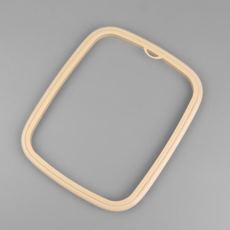 Figs for embroidery, flexible rectangle, 22 × 18 cm, beige color-1