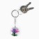 A baby keychain "for the sweetest", 8.5 x 3.5 cm