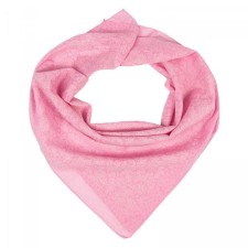 Women's scarf, pink color, size 70x70